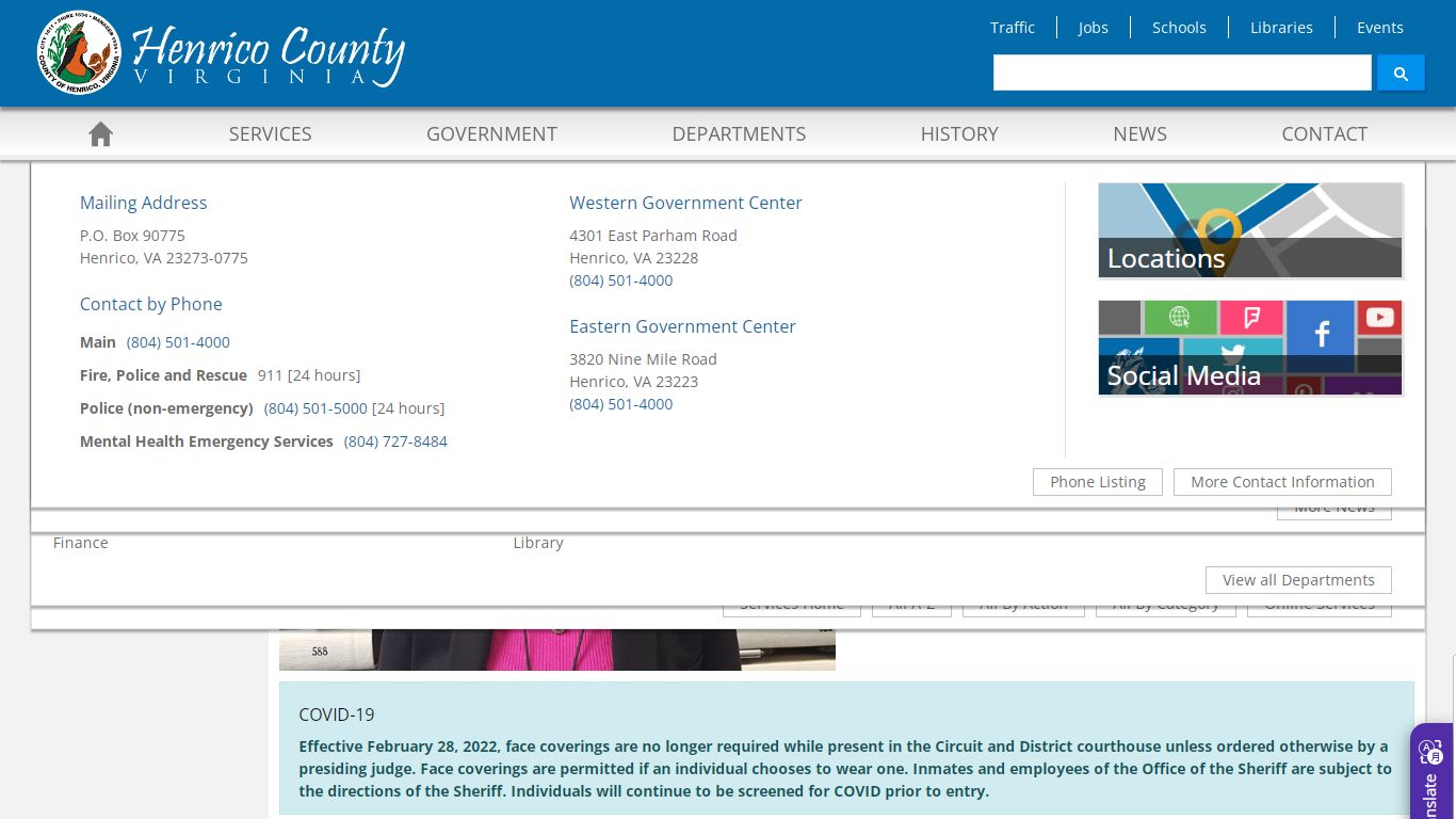 Circuit Court Clerk's Office - Henrico County, Virginia